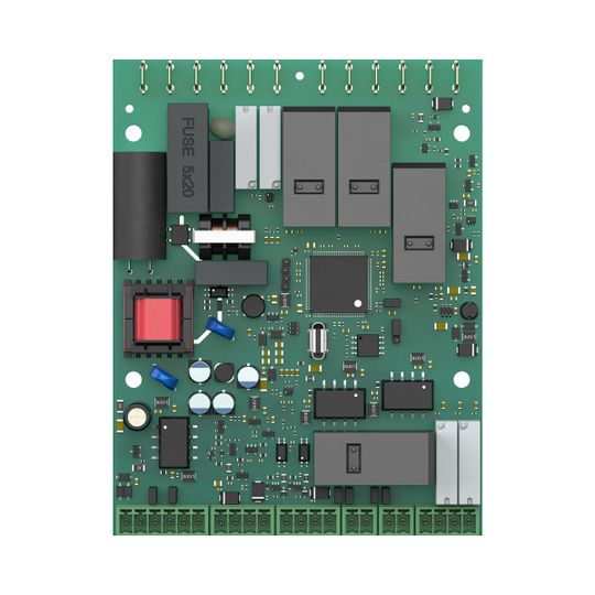 Auf der Basis des programmierbaren Relais PR103 von Akytec ist ein maßgefertigter Controller für Luft- und Thermovorhänge entstanden – eine kostengünstige Lösung, die noch dazu in kurzer Zeit umgesetzt werden konnte und alle geforderten Spezifikationen des Kunden erfüllt.(Bild:  Akytec GmbH)
