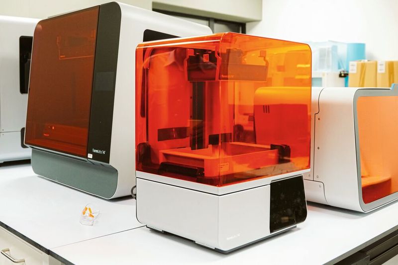 3D-Drucker im 3D-Lab (Bild: Merel Tuk/Deltagoud)
