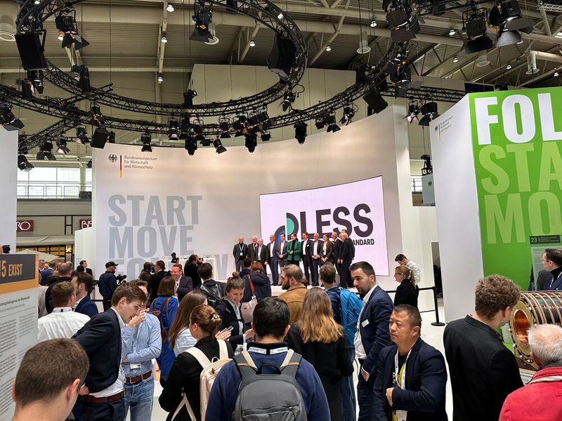 In der Halle 2 findet man die Start-Up Firmen mit ihren Innovationen. (Bild: Vogel IT-Medien)