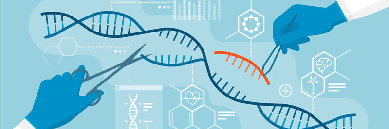 Mit Genommedizin lassen sich genetisch bedingte Krankheiten diagnostizieren, Risiken für  erbliche Krebserkrankungen abschätzen und individuell wirksame Therapien auswählen 