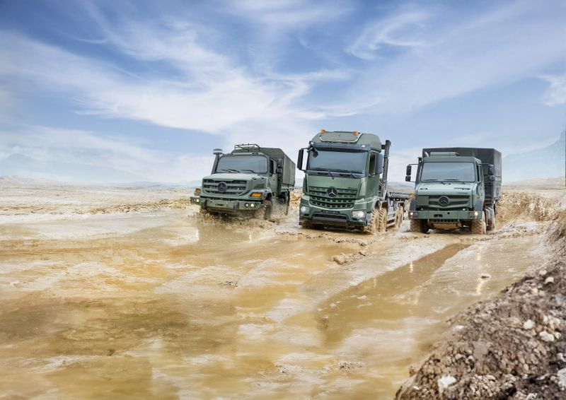 Daimler Truck is consolidating its defense activities under the "Daimler Truck Defence" brand.(Source:  Daimler Truck)