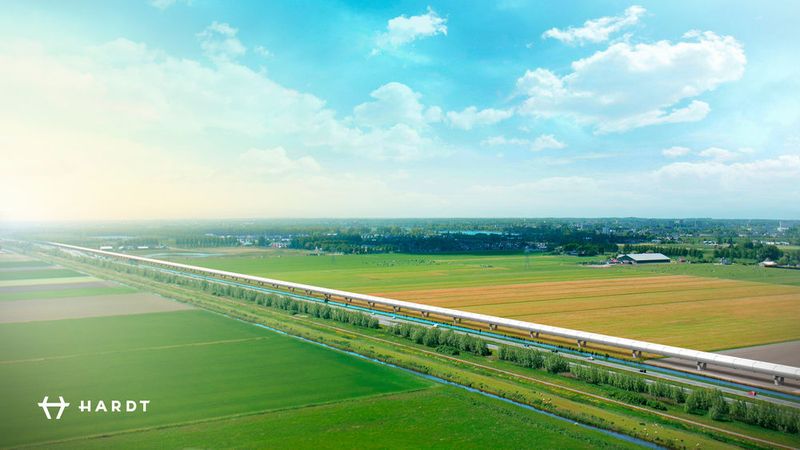 Bis 2021 will Hardt zwei Städte mit einer Hyperloop Strecke verbinden. (Roderik van Nispen/Hardt Global Mobility)