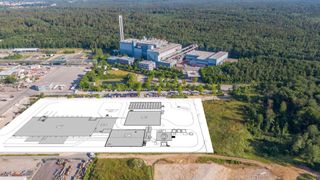 Als Standort für das geplante Biomasseheizkraftwerk ist eine Chemiepark-Fläche im Osten des Chemieparks vorgesehen. (Bild: Heiner Heine)