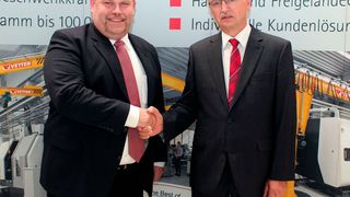 Torsten Viebahn wird die Nachfolge von Hans-Werner Truß übernehmen. (Bild: Vetter Krantechnik)