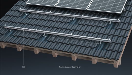 (Wegen der hohen Traglast lassen sich zahlreiche Dachhaken einsparen. Bild: Aerocompact Services GmbH)