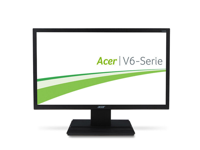 Das V der Monitorserie V6 steht für Value – dennoch erfüllen alle Geräte die Richtlinien von Energy Star 6.0, EPEAT-Gold sowie TCO 6.0. (Bild: Acer)