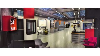 Im Cideon Upspace in Düsseldorf erhalten Besucher Antworten auf konkrete Fragen im Hinblick auf die Digitalisierung und Prozessoptimierung in ihrem Unternehmen. (Bild: Stefanie Michel)