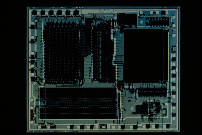 DSP-Die aus dem Jahr 1982: der TMS32010 (Texas Instruments)