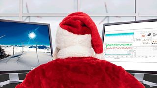 Aus Hunderten von Entwürfen, konnte der Weihnachtsmann in kürzester Zeit das perfekte Design finden.  (Ansys)