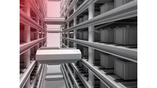 Hohe Prozesssicherheit im Automatiklager durch zuverlässige Erkennung unabhängig von Farbe und Oberfläche verspricht der Time-of-Flight-Sensor FT 25-RLAP von Sensopart. (Bild: Sensopart)