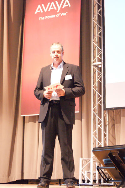 Rainer Schaaf, Head of Channel Group Germany, erläuterte die neue Partner-Strategie von Avaya. (IT-BUSINESS)