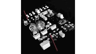 CT-Bild des gelöteten LGA31, innerer Aufbau (Rehm Thermal Systems)