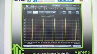 Das Verena Display zeigt den Energieverbrauch eines Haushalts in Echtzeit und ermöglicht es, den Verbrauch zu senken. Bilder: Vierling (Archiv: Vogel Business Media)