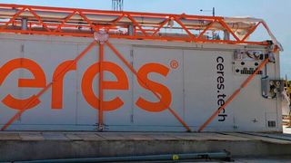 Ceres-Container in der Forschungs- und Entwicklungseinrichtung von Shell in Bangalore (Bild: Business Wire)