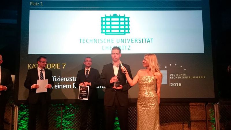 Sieger in der Kategorie Energieeffizienz-Steigerung durch Umbau im Bestands-RZ: Dr.-Ing. habil. Matthias Vodel, TU Chemnitz (Bild: Tobias Mayer)