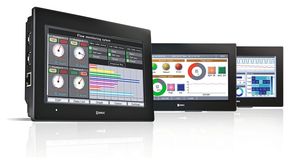 Das Touchpanel HG2J sorgt mit seiner eleganten Glasoberfläche nicht nur für gutes Aussehen und Erkennbarkeit, sondern bietet auch eine  hohe Bediensicherheit und Widerstandsfähigkeit. (Bild: Apem)