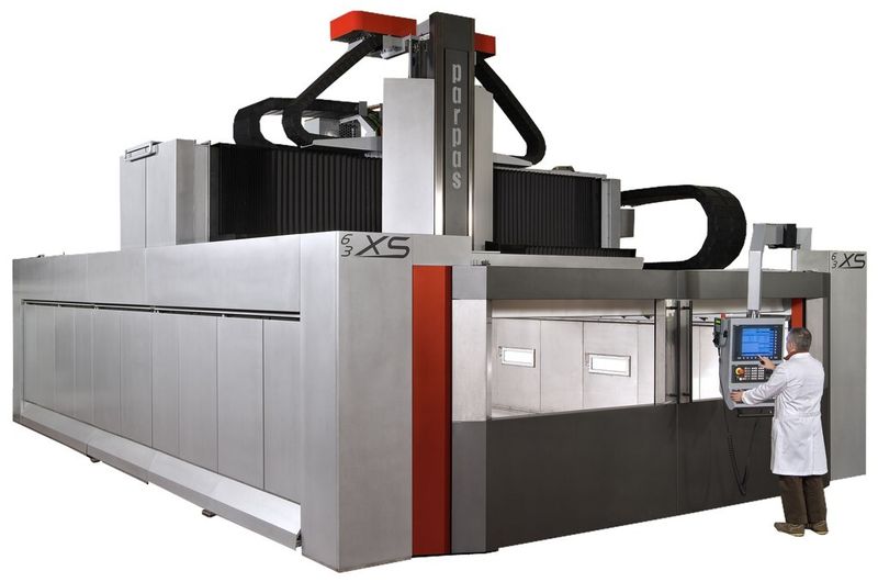 Die Gantry-Fräsmaschine XS soll als Top-Seller der Gruppo Parpas ein Besuchermagnet auf den EMO Messeständen B24 und B34, in Halle 13 sein. (Bild: Parpas)