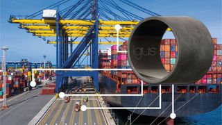 Wenn schwere Lasten schmierfrei gelagert werden sollen, so verweist Igus auf den neuen, per Wickeltechnik gefertigten Faserverbund-Kunststoff Igutex TX3. Der Werkstoff halte selbst dann noch aus, wenn andere Thermoplaste versagten. (Bild: Igus)