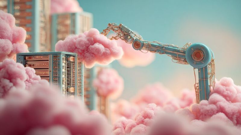 Mithilfe von Künstlicher Intelligenz lassen sich hybride Umgebungen aus Cloud-Angaboten und On-Premises-Infrastrukturen vergleichsweise einfach erstellen, um ein großes Maß an Souveränität zu erzielen. (Bild:  Midjourney / KI-generiert)