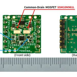 Reference Design for Power Multiplexer Circuit (Using Common-Drain MOSFET)(Source:  Toshiba Electronic Devices & Storage Corporation)