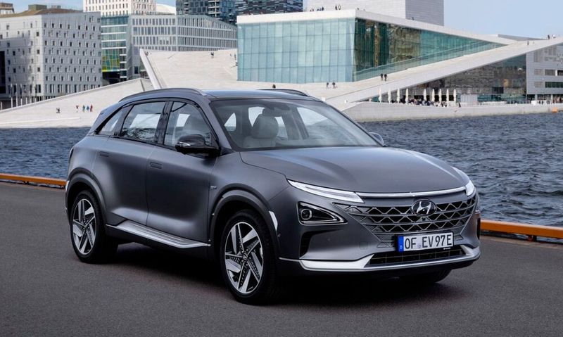 Platz 1 bei den Brennstoffzellen-Modellen im Mai 2022: Hyundai Nexo, 25 Neuzulassungen. (Bild: Hyundai)