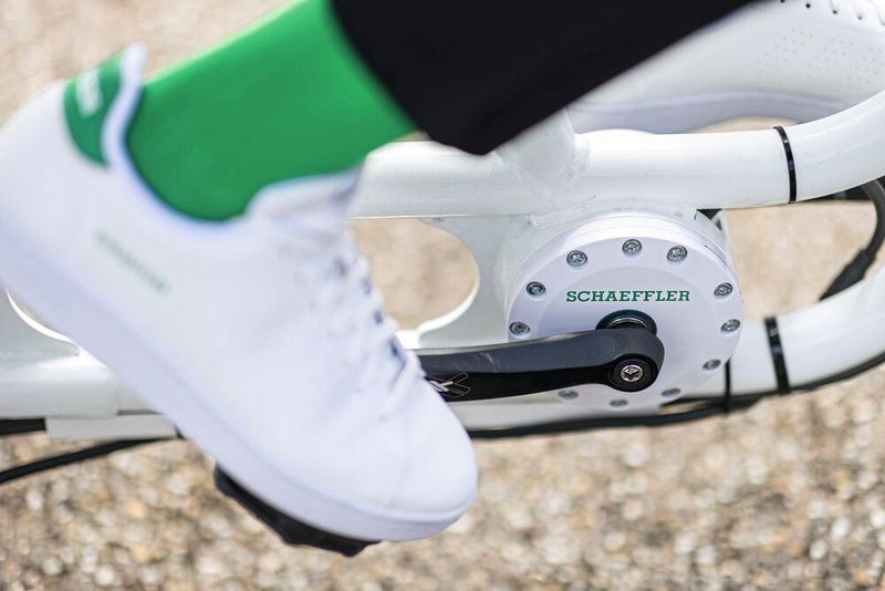 Mit dem Free Drive werden Verschleißteile wie Kette, Zahnkränze, Ritzel oder Riemen nicht mehr benötigt.(Bild:  Schaeffler/Daniel Karmann)