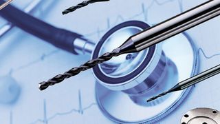 Werkzeuge und Komponenten für die Medizintechnik: Es kommt weniger auf die produzierte Menge als auf perfekte Qualität und Präzision an.  Bild: Mikron Tool (Archiv: Vogel Business Media)