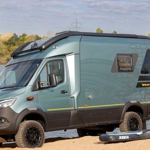 Auch abseits befestigter Wege lässt sich das Reisemobil inzwischen immer häufiger nutzen.(Bild:  Messe Düsseldorf)
