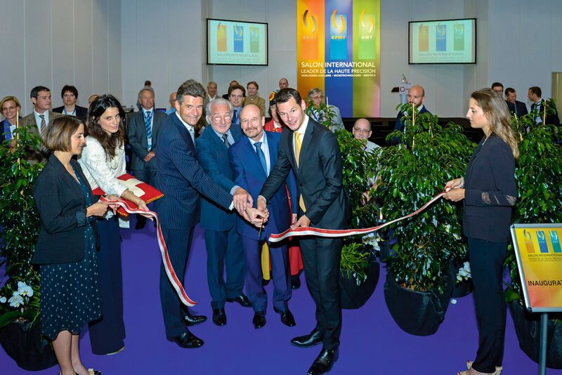 Inauguration de l'EPHJ-EPMT-SMT 2014. (Image: Palexpo)