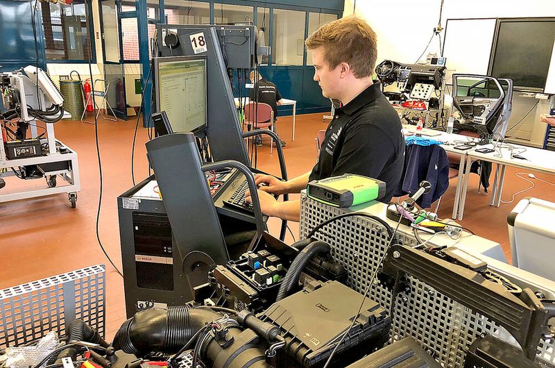 Auch sie hatten anspruchsvolle Aufgaben auf Euroskills-Niveau zu bewältigen. (Bild: Worldskillsgermany)