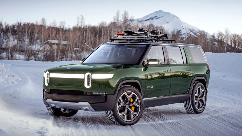 ... das recht geräumige SUV nennt sich R1S. (Rivian)