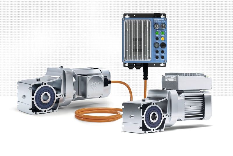  ord Drivesystems bietet einen Systembaukasten mit dezentraler Antriebselektronik und vollständiger Durchgängigkeit (Bild: Nord Drivesystems)
