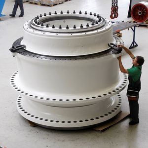 MBU-Montage bei der Firma Eolotec in Nürnberg.