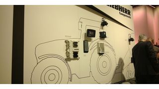 Auf der Agritechnica 2013 präsentiert Liebherr ein Steuerungssystem, das speziell für den Einsatz in mobilen Bau- und Landmaschinen entwickelt wurde. (Bild: D. Quitter/ konstruktionspraxis)