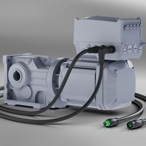 Die wasser- und staubdichten Steckverbinder der MQ15-Serie von Murrelektronik versorgen Maschinen und Anlagen mit Energie und sind prädestiniert für den Anschluss von Asynchron- und Drehstrommotoren.(Bild:  Murrelektronik)