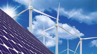 Strom aus Wind und Sonne: nutzt man ihn zur Wasserstoffgewinnung, ist die Energiewende noch zu retten.  (Bild: Clipdealer)