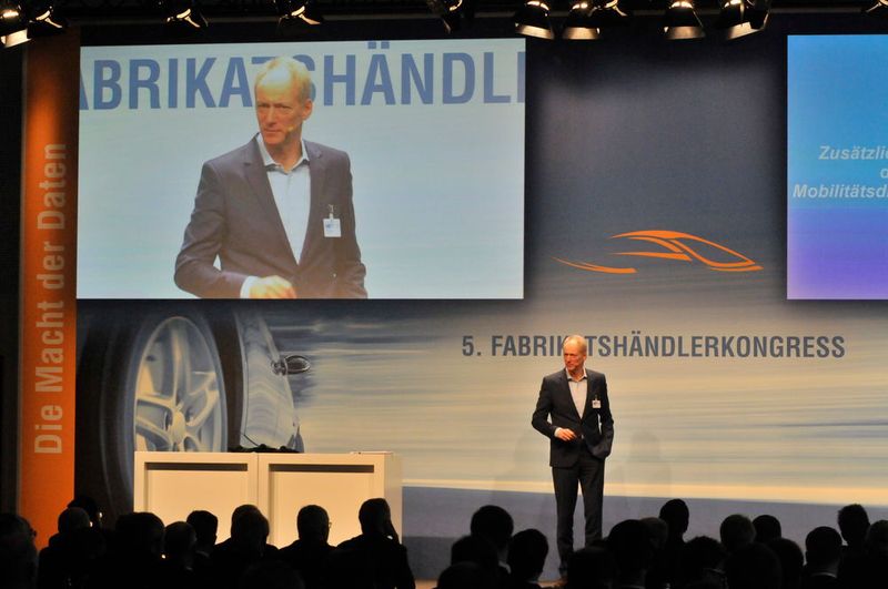 Starker Auftritt: Wolfgang Kopplin (Ford) gab einen Einblick in die digitalen Pläne des Autoherstellers. (Zietz)