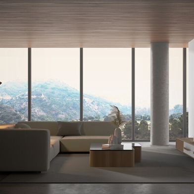 Der Ultrakurzdistanzprojektor Epson Lifestudio Grand EH-LS970 wirft bei nur wenigen Zentimetern Projektionsabstand ein 4K-Bild mit bis zu 150 Zoll Diagonale an die Wand. (Bild: Epson)