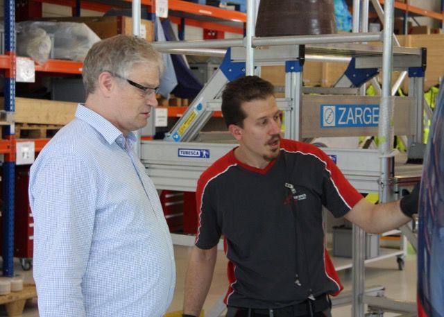 Marenco Swisshelicopter AG (CEO: Martin Stucki) stellen den SKYe SH09 in Mollis her. (Bild: Sergio Caré)