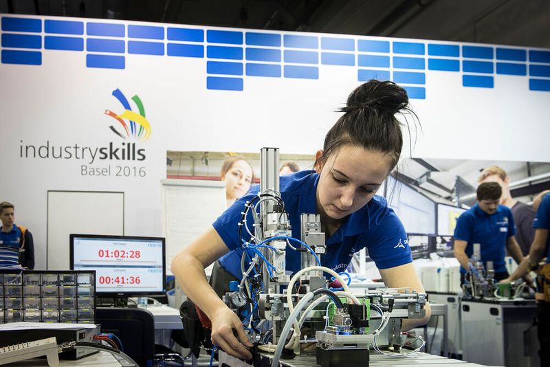 Die Messen Prodex und Swisstech haben von allen Industriemessen der Schweiz die meisten Aussteller und Besucher. (Thomas Entzeroth)
