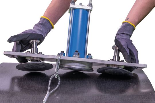 Magnethalter für Klopfer(Bild:  Singold)