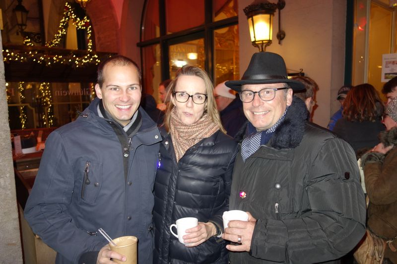 (v. l.) Prof. Dr. Nico Grove, IEM, Sabine Zimmermann, XSense, und Andreas Keck, stellv. Bundesvorsitzender liberaler Mittelstand (Bild: IT-BUSINESS)