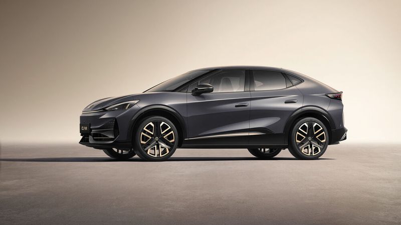 Der ID Unyx ist das erste Modell der gleichnamigen Marke. Vier weitere sollen bis 2026 folgen. (Bild: Volkswagen AG)