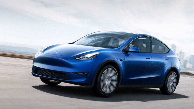 In den ersten drei Quartalen das meistverkaufte E-Auto in Deutschland: Tesla Model Y.