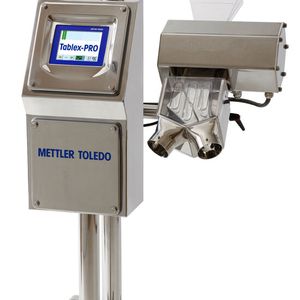 Der Tablex-Pro-Metalldetektor erkennt Fremdkörper aus Edelstahl mit einem Durchmesser von weniger als 0,3 mm und schleust betroffene Produkte frühzeitig aus.(Bild:  Mettler Toledo)