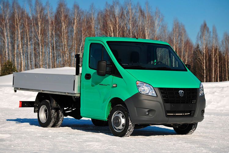 Die Gazelle Next ist ein 3,5-Tonner, den es in diversen Ausbauvarianten gibt: zum Beispiel mit Einzel- und Doppelkabine, ... (Foto: GAZ Group)