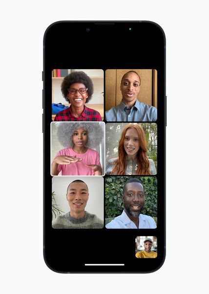 Der Porträtmodus wurde für FaceTime optimiert. (Apple)