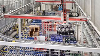 Die Robotik-Applikationen von Ro-Ber bieten hohes Potenzial für die ganzheitlich innovative Intralogistik – hier bei Kempf in Heddesheim. (Bild: Ro-Ber)