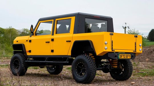 Das Design des Munro MK 1 muss man mögen. Zum Vergrößern bitte klicken.(Bild:  Munro Vehicles)