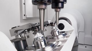 DZ08 FX: Doppelte Produktivität mit zwei Spindeln.  (Bild: Chiron)